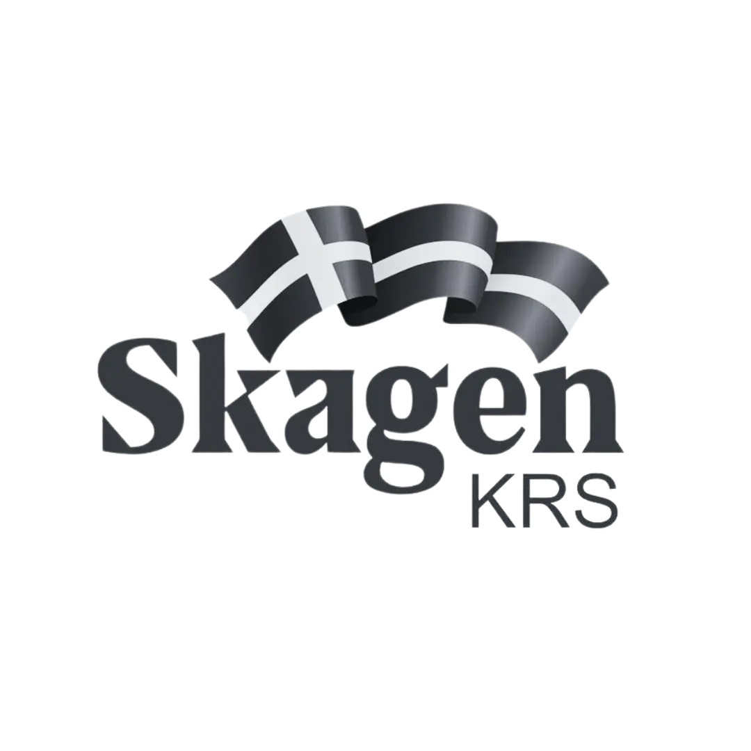 Skagen Logo BW